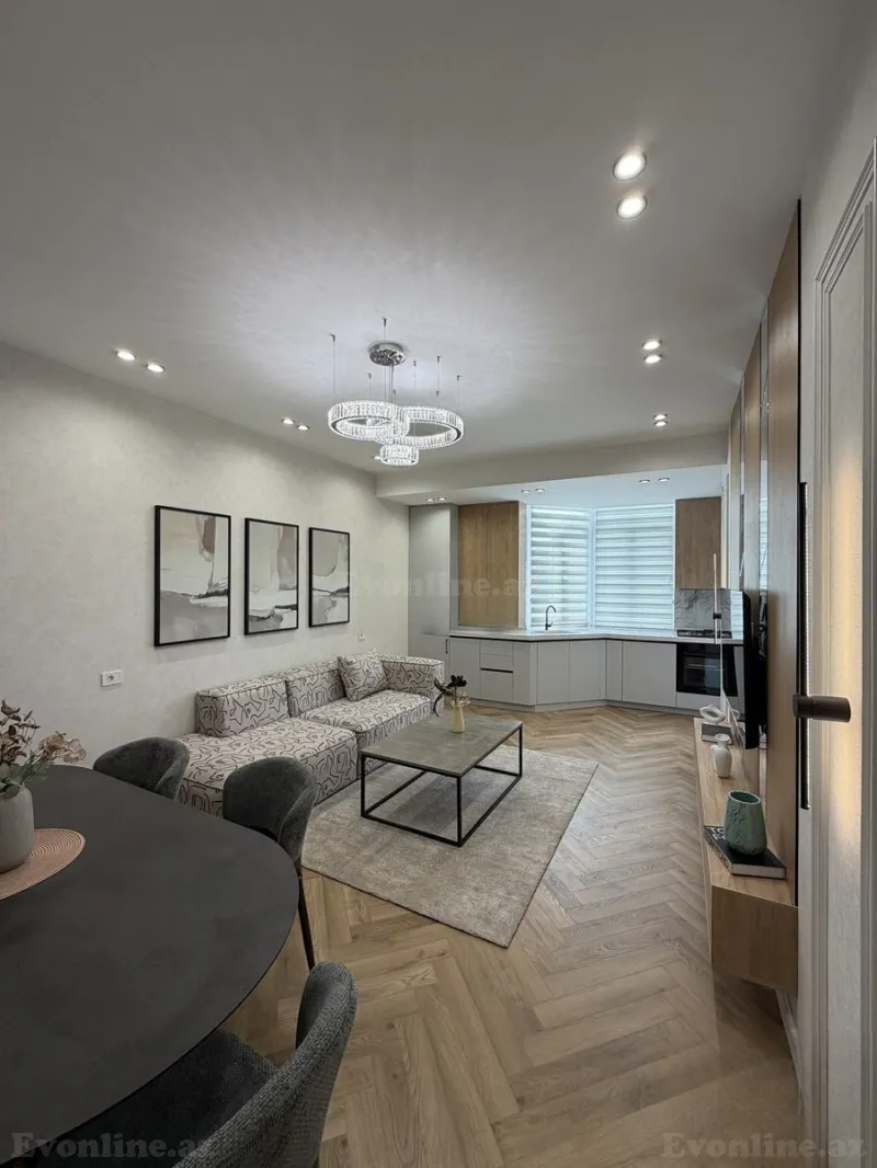 Satılır 3 otaqlı Mənzil Yeni tikili 80 m² Nəsimi r. - şəkil 5