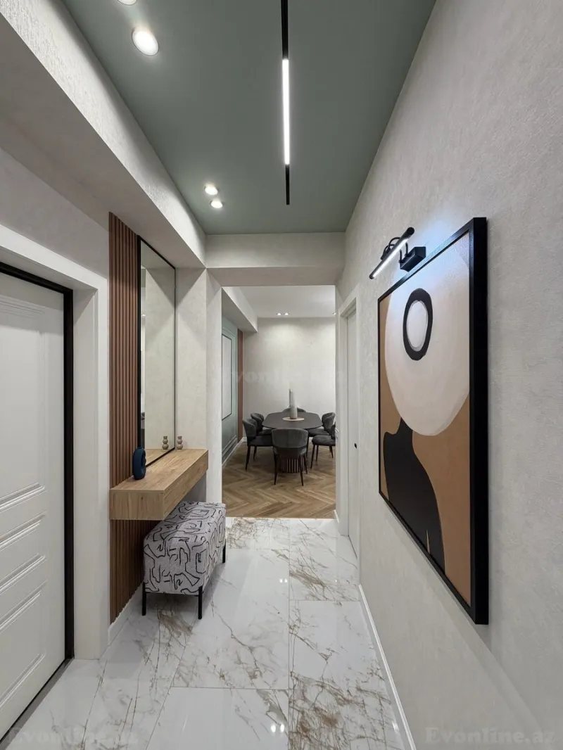Satılır 3 otaqlı Mənzil Yeni tikili 80 m² Nəsimi r. - şəkil 15