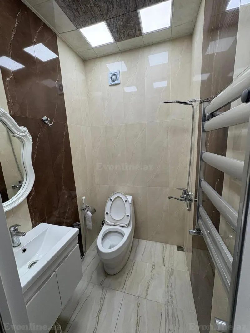 Kirayə verilir 3 otaqlı Mənzil Yeni tikili 132 m² Bakmil m. - şəkil 11