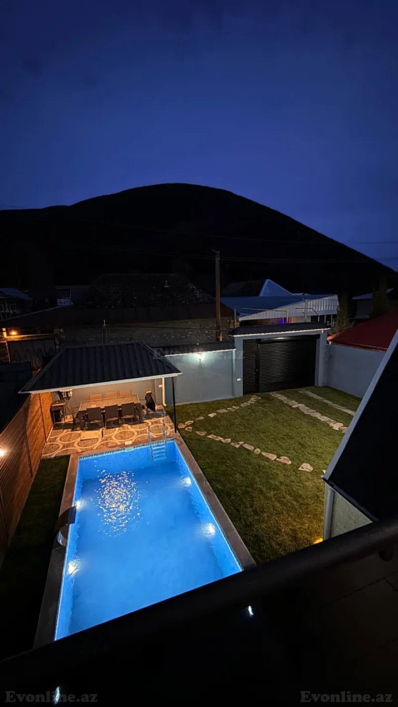 Kirayə verilir 4 otaqlı Həyət evi 140 m² Şəki - şəkil 6