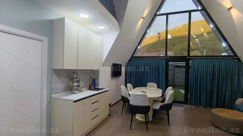 Kirayə verilir 4 otaqlı Həyət evi 140 m² Şəki - şəkil 17