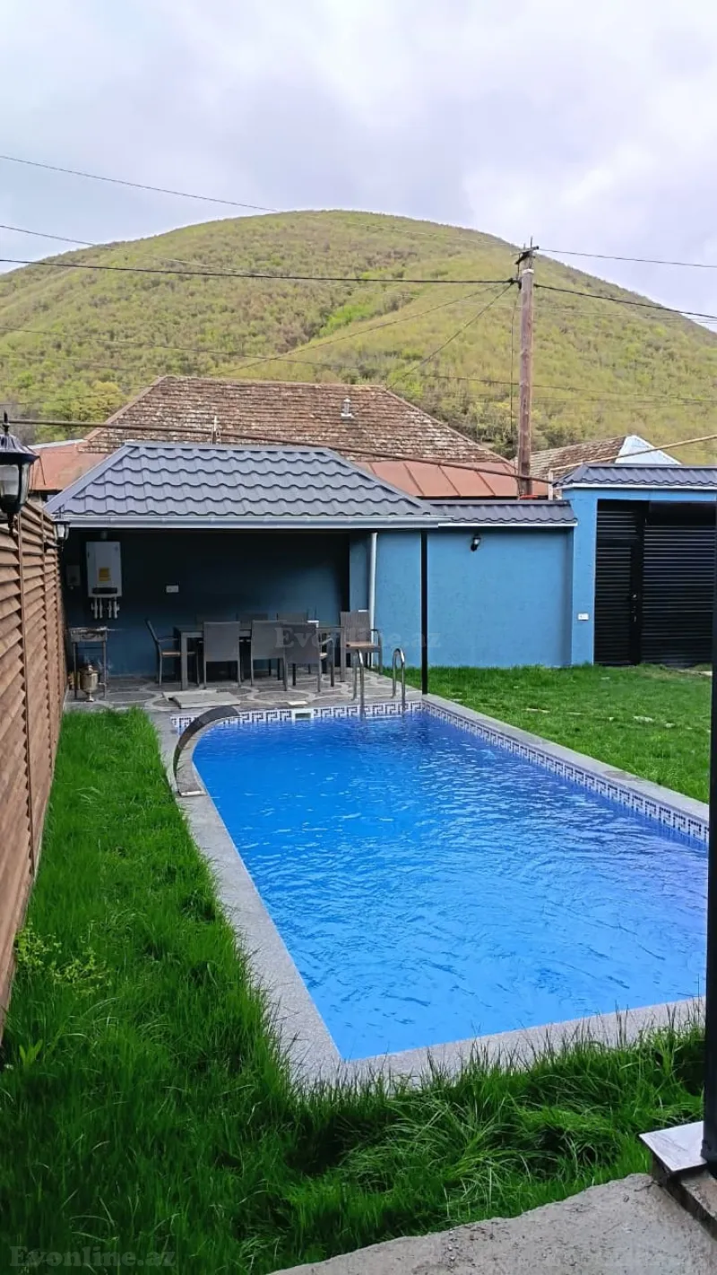 Kirayə verilir 4 otaqlı Həyət evi 140 m² Şəki - şəkil 20