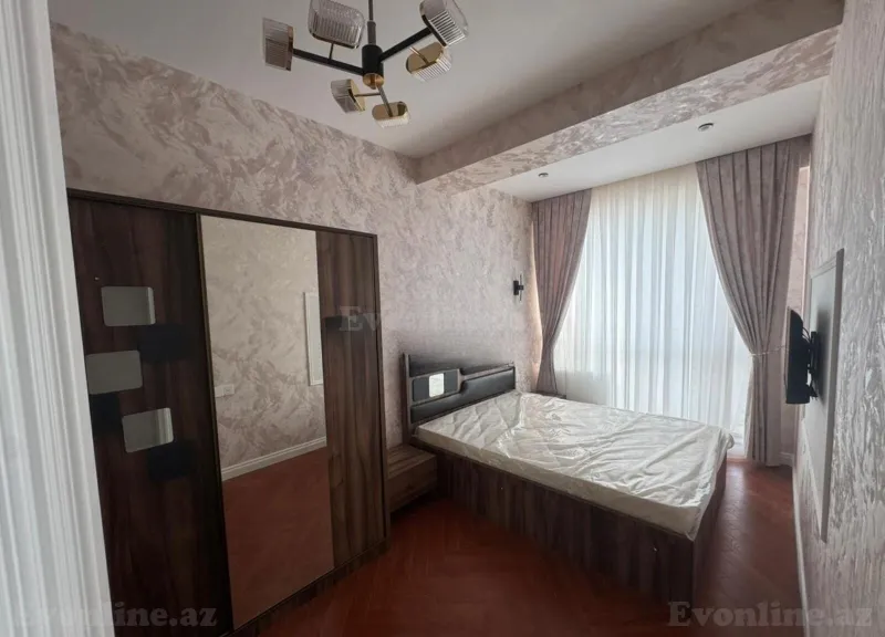 Kirayə verilir 2 otaqlı Mənzil Yeni tikili 80 m² Memar Əcəmi m. - şəkil 15