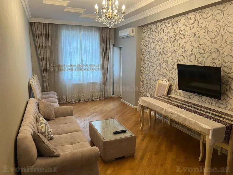 Kirayə verilir 3 otaqlı Mənzil Yeni tikili 90 m² Nərimanov r.