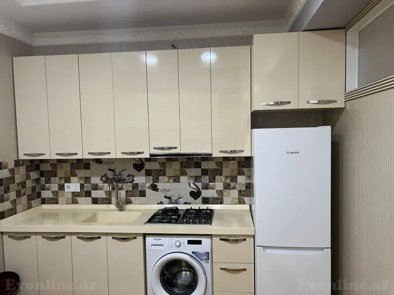 Kirayə verilir 3 otaqlı Mənzil Yeni tikili 90 m² Nərimanov r. - şəkil 4