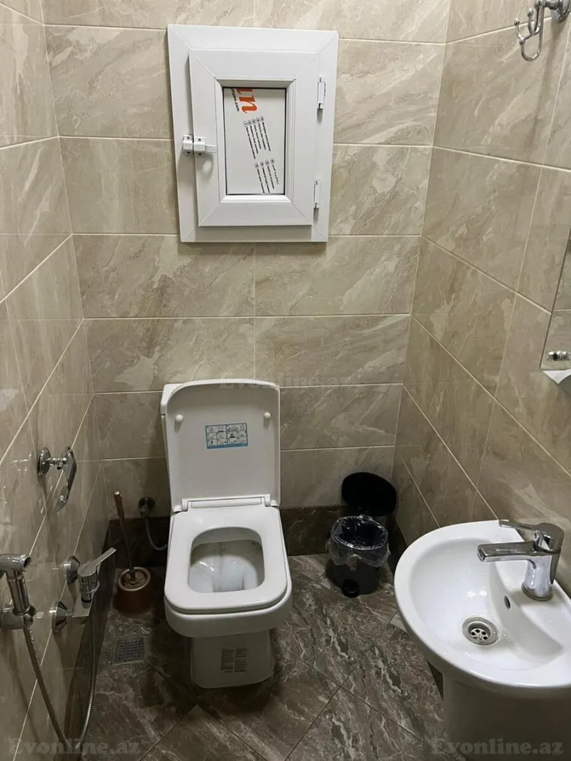 Kirayə verilir 3 otaqlı Mənzil Yeni tikili 90 m² Nərimanov r. - şəkil 15