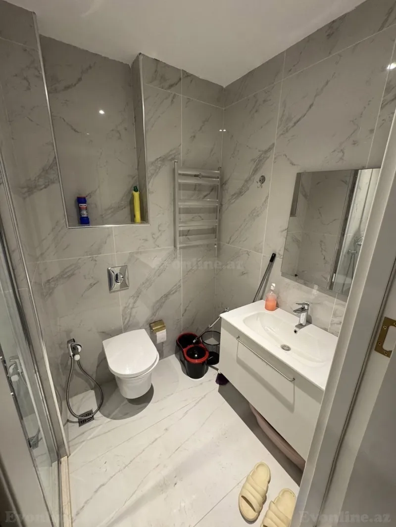 Kirayə verilir 3 otaqlı Mənzil Yeni tikili 55 m² Yasamal r. - şəkil 6