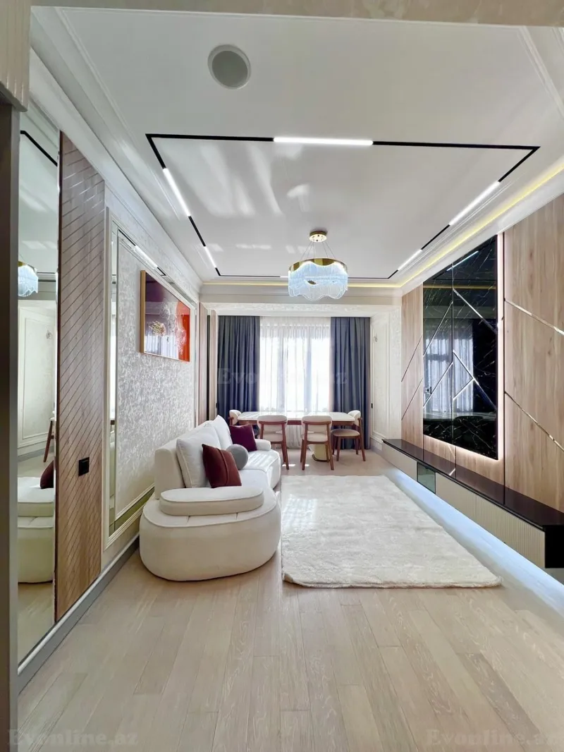 Satılır 2 otaqlı Mənzil Yeni tikili 54 m² Nəriman Nərimanov m. - şəkil 2