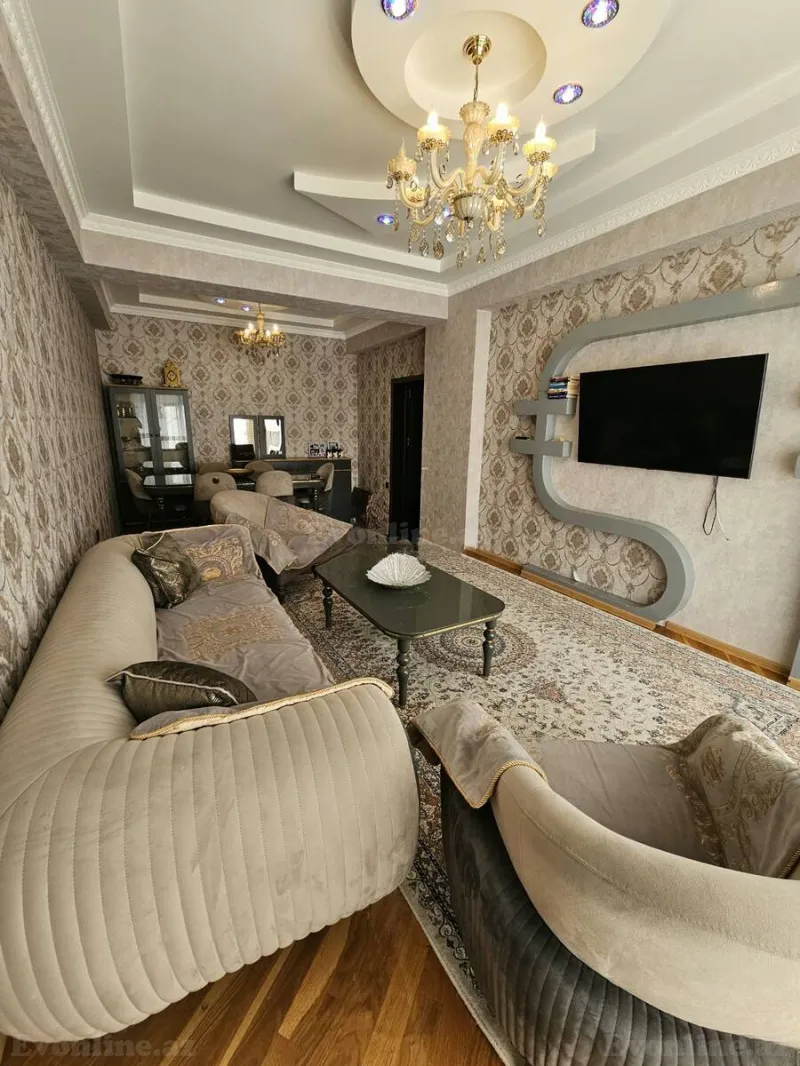 Satılır 3 otaqlı Mənzil Yeni tikili 130 m² Elmlər Akademiyası m. - şəkil 22