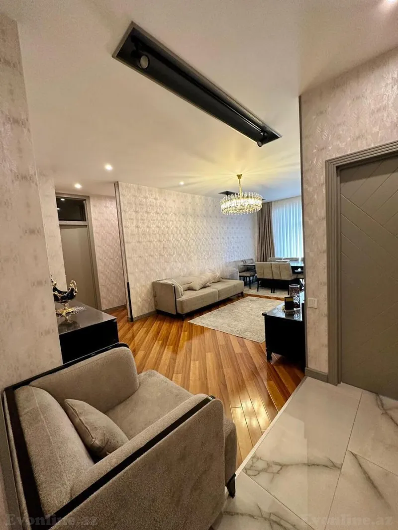 Satılır 3 otaqlı Mənzil Yeni tikili 107 m² 8 Noyabr m. - şəkil 2