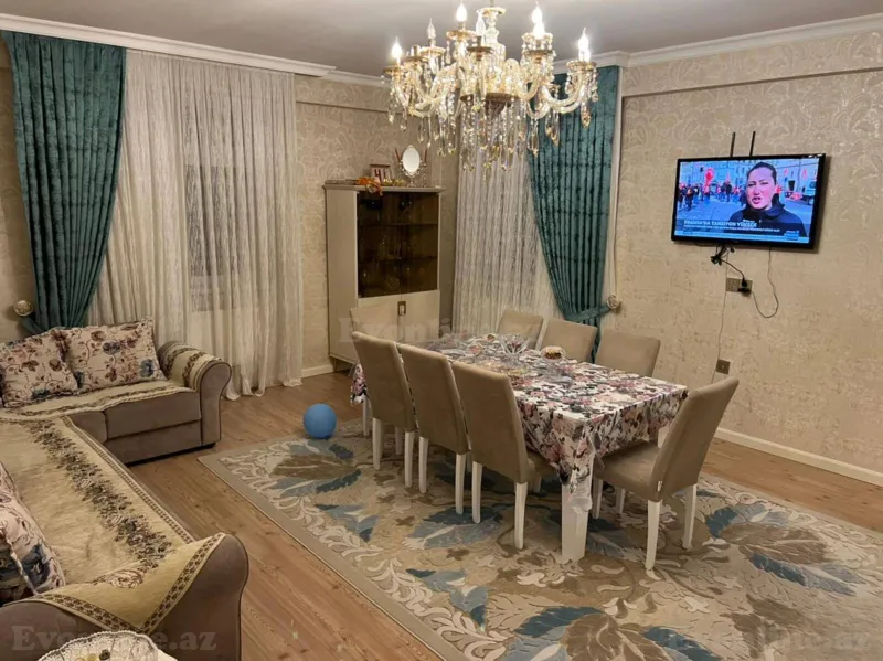 Satılır 3 otaqlı Mənzil Yeni tikili 123 m² İnşaatçılar m.