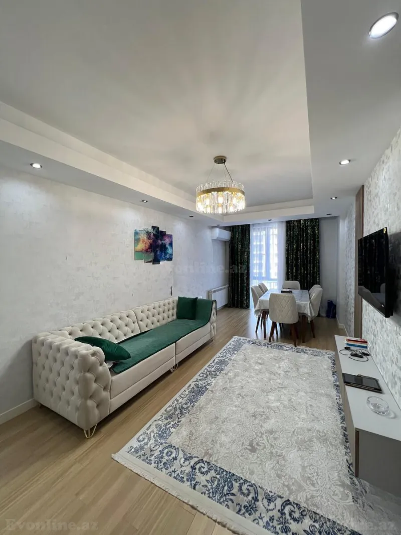 Kirayə verilir 2 otaqlı Mənzil Yeni tikili 88 m² Əhmədli - şəkil 2