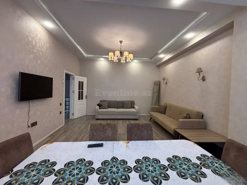 Kirayə verilir 3 otaqlı Mənzil Yeni tikili 155 m² Nəsimi r. - şəkil 7
