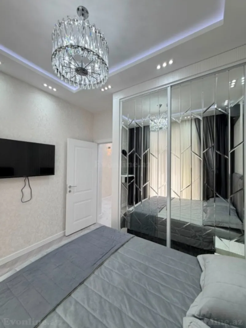 Kirayə verilir 2 otaqlı Mənzil Yeni tikili 60 m² Dərnəgül m. - şəkil 3
