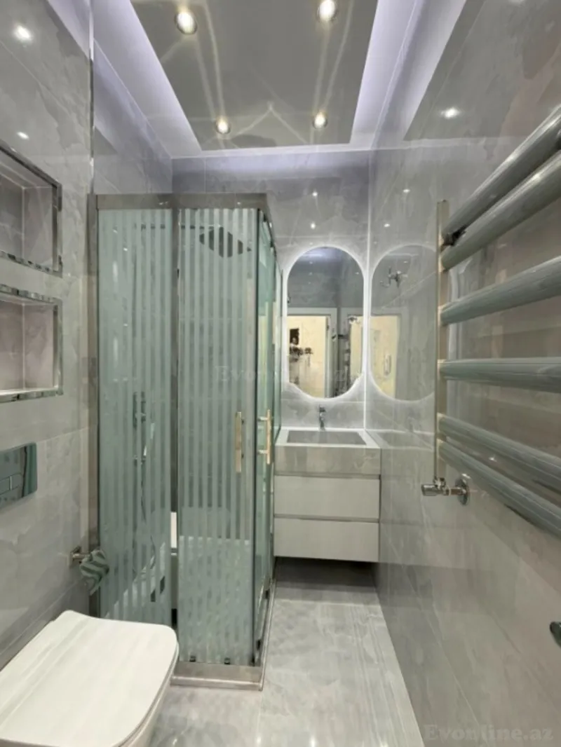 Kirayə verilir 2 otaqlı Mənzil Yeni tikili 60 m² Dərnəgül m. - şəkil 9