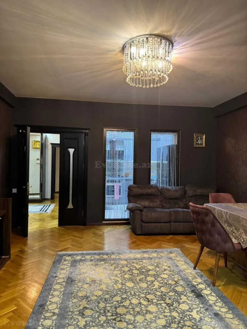 Satılır 3 otaqlı Mənzil Yeni tikili 125 m² Nərimanov r. - şəkil 3
