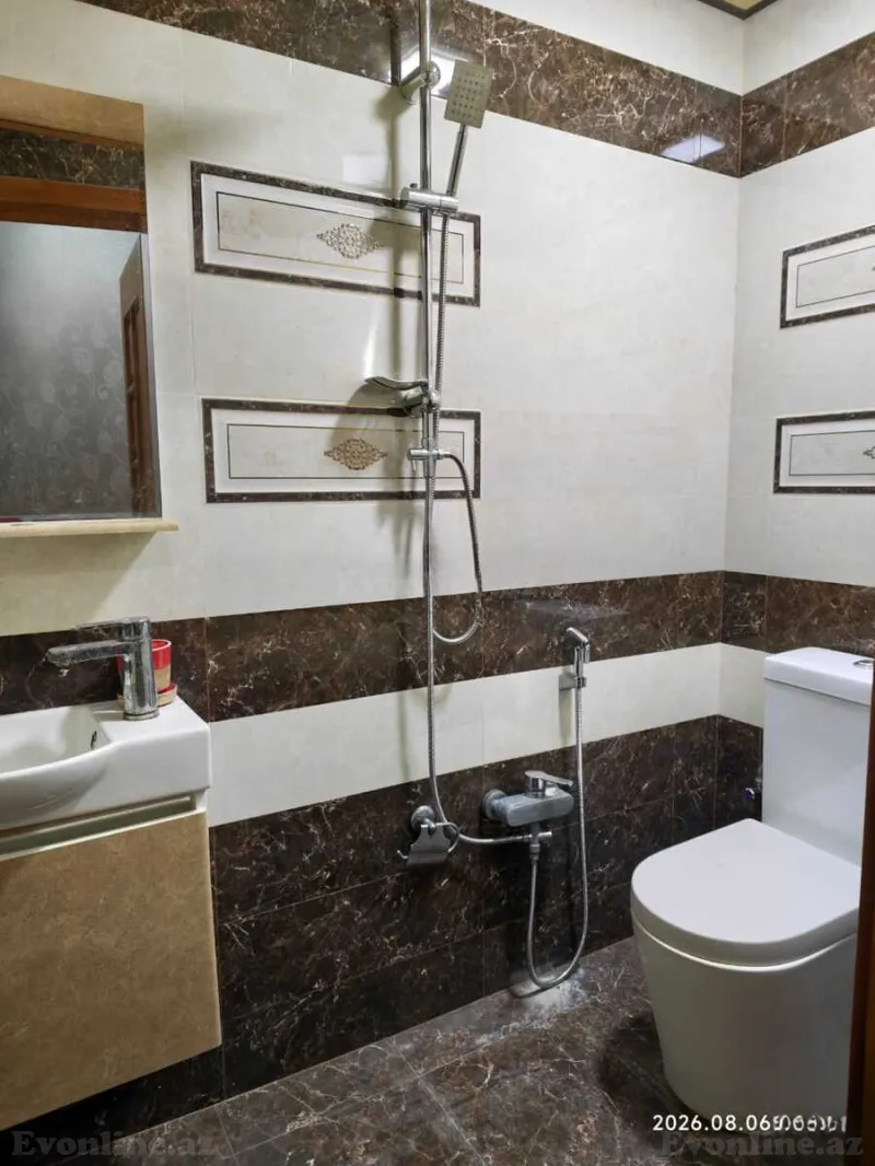 Kirayə verilir 3 otaqlı Mənzil Yeni tikili 120 m² Memar Əcəmi m. - şəkil 15