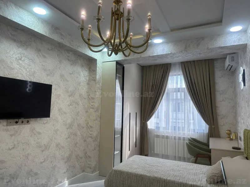 Satılır 3 otaqlı Mənzil Yeni tikili 87 m² Nəriman Nərimanov m. - şəkil 3