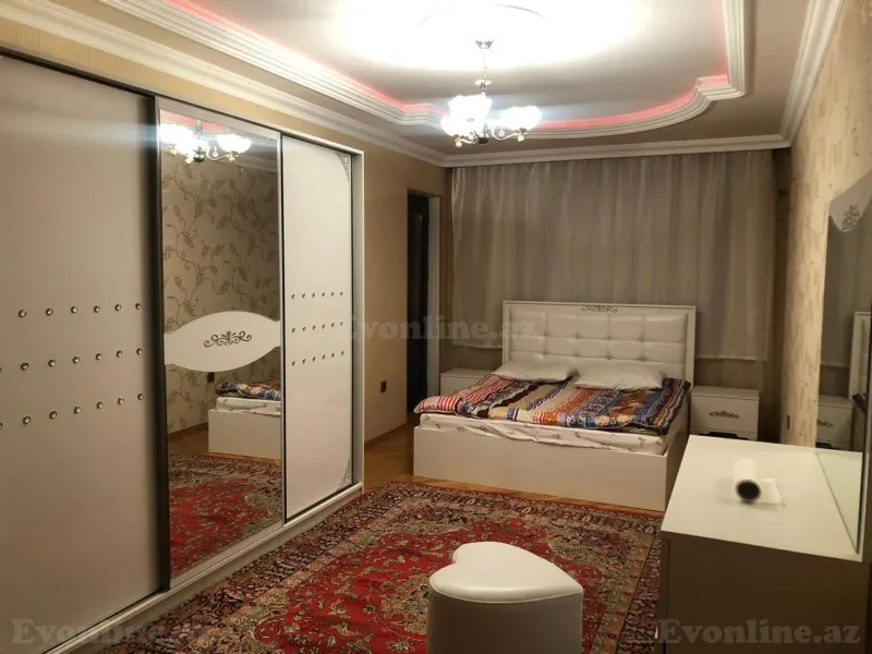 Kirayə verilir 3 otaqlı Mənzil Yeni tikili 160 m² Nərimanov r. - şəkil 13