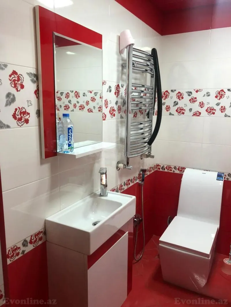 Kirayə verilir 3 otaqlı Mənzil Yeni tikili 160 m² Nərimanov r. - şəkil 22