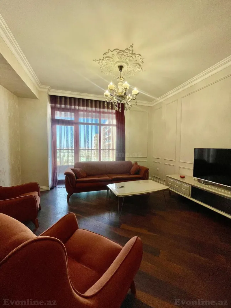 Kirayə verilir 3 otaqlı Mənzil Yeni tikili 148 m² 8 Noyabr m. - şəkil 6