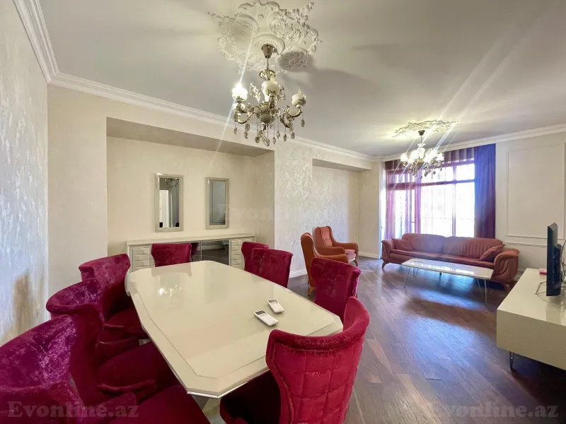 Kirayə verilir 3 otaqlı Mənzil Yeni tikili 148 m² 8 Noyabr m. - şəkil 7