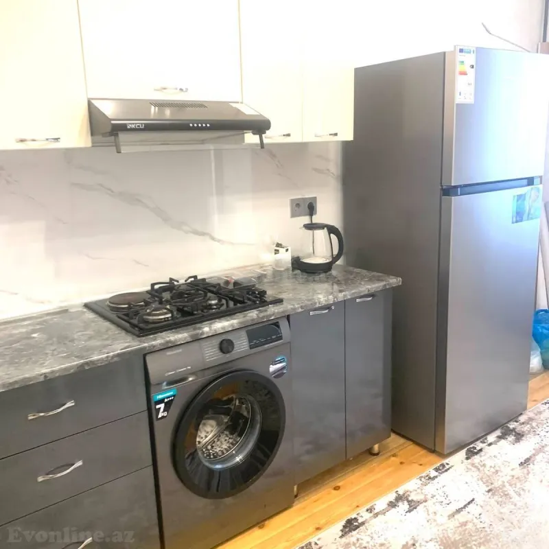 Kirayə verilir 2 otaqlı Mənzil Yeni tikili 80 m² Qara Qarayev m. - şəkil 10