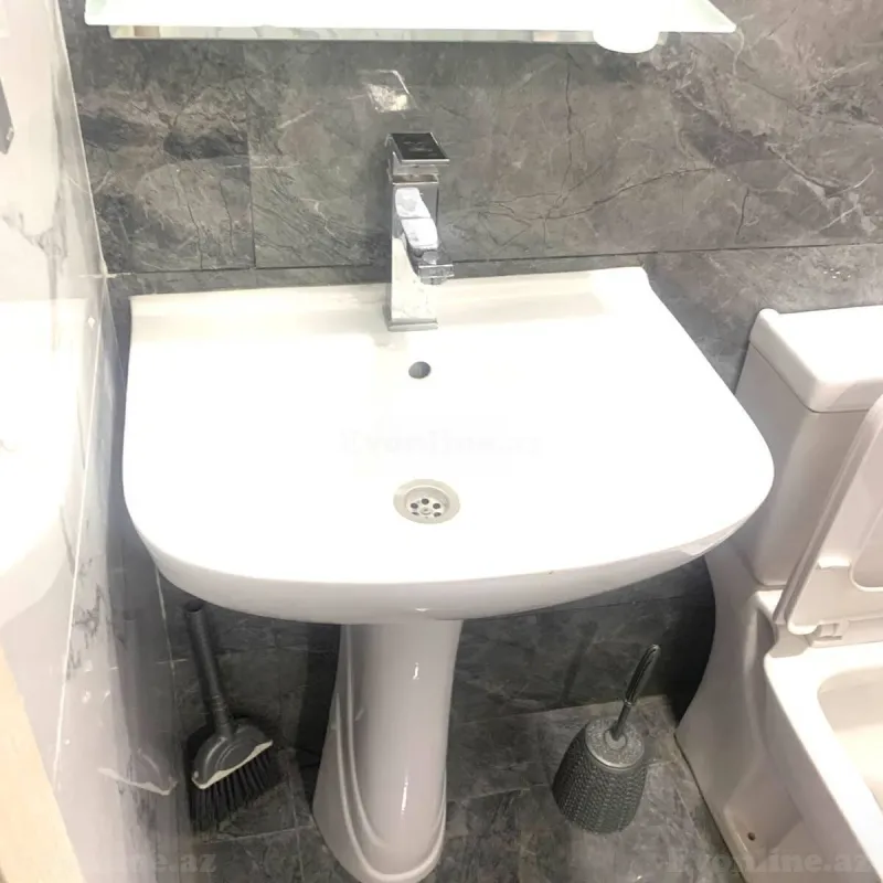 Kirayə verilir 2 otaqlı Mənzil Yeni tikili 80 m² Qara Qarayev m. - şəkil 14