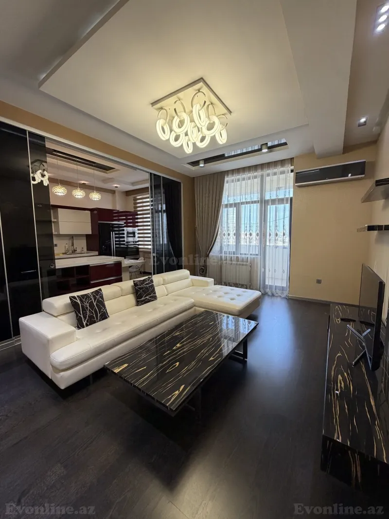 Satılır 3 otaqlı Mənzil Yeni tikili 120 m² İnşaatçılar m. - şəkil 2