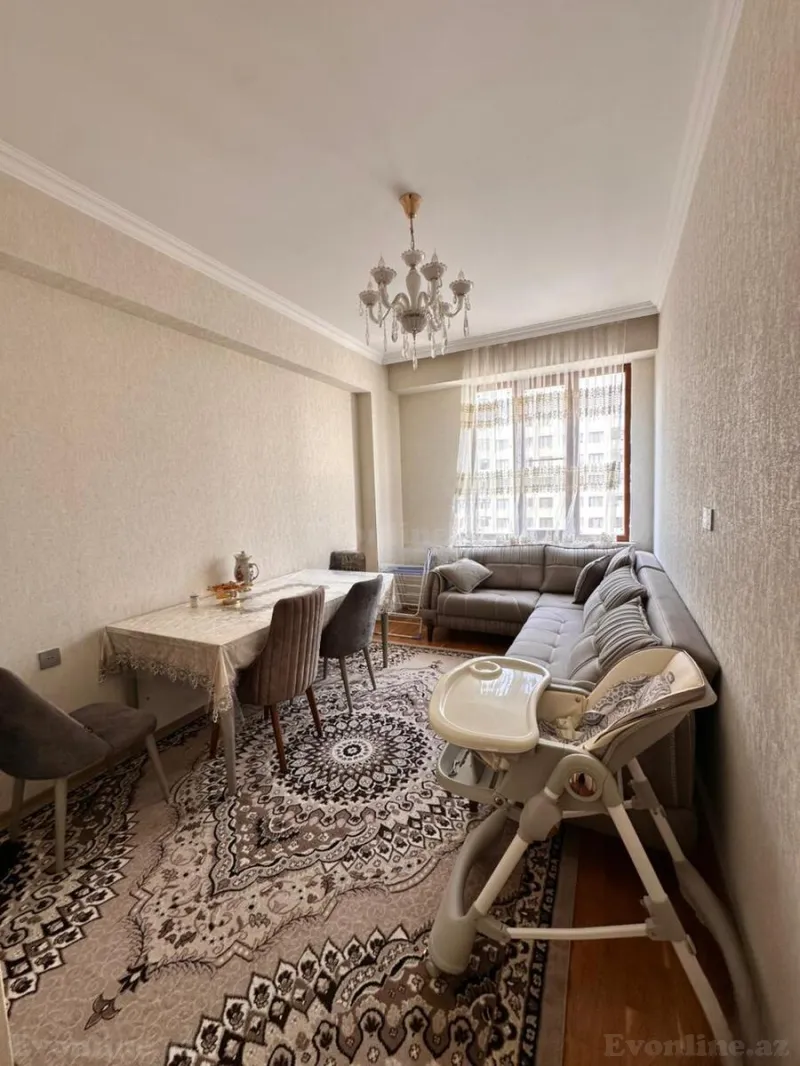 Satılır 2 otaqlı Mənzil Yeni tikili 75 m² Koroğlu m. - şəkil 2