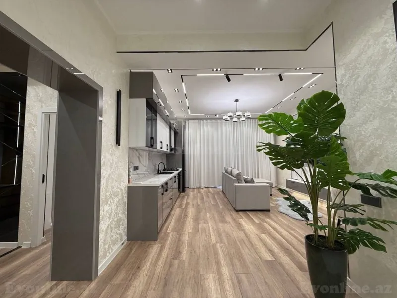 Kirayə verilir 2 otaqlı Mənzil Yeni tikili 67 m² Nəsimi r. - şəkil 3