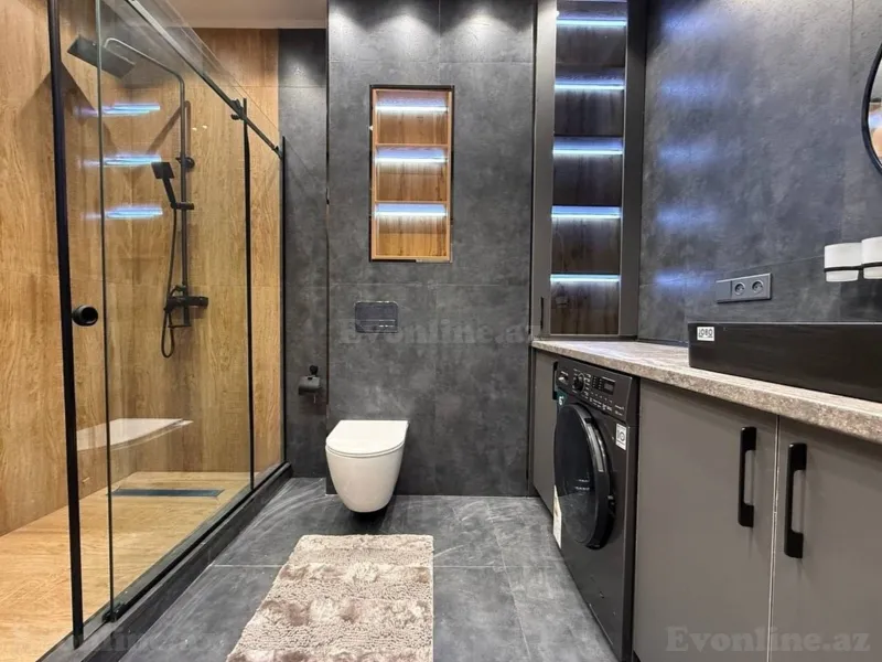 Kirayə verilir 2 otaqlı Mənzil Yeni tikili 67 m² Nəsimi r. - şəkil 9