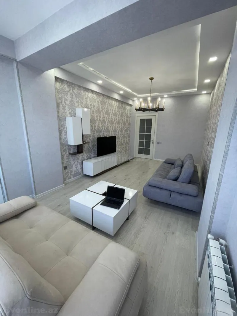 Kirayə verilir 2 otaqlı Mənzil Yeni tikili 100 m² Xətai r. - şəkil 2
