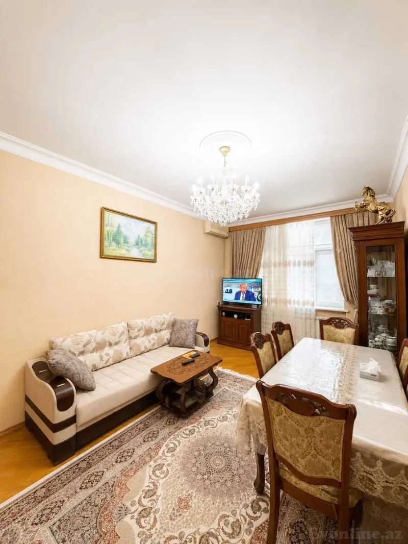 Satılır 3 otaqlı Mənzil Köhnə tikili 90 m² Elmlər Akademiyası m. - şəkil 5