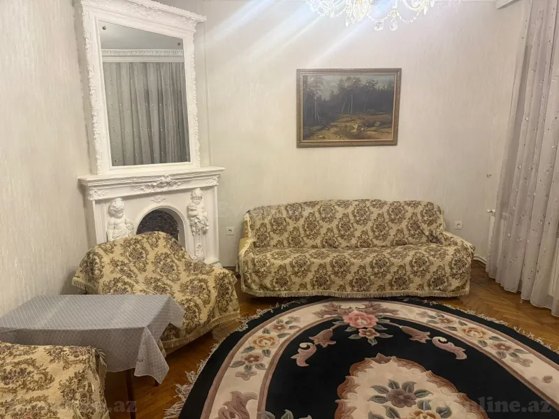 3 otaqlı Mənzil 85 m² Nəsimi r. Kirayə verilir