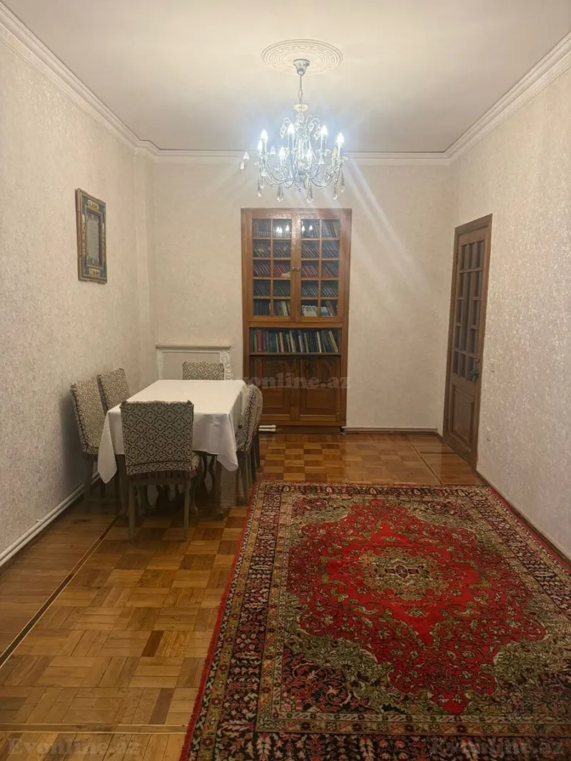 Kirayə verilir 3 otaqlı Mənzil Köhnə tikili 85 m² Nəsimi r. - şəkil 3
