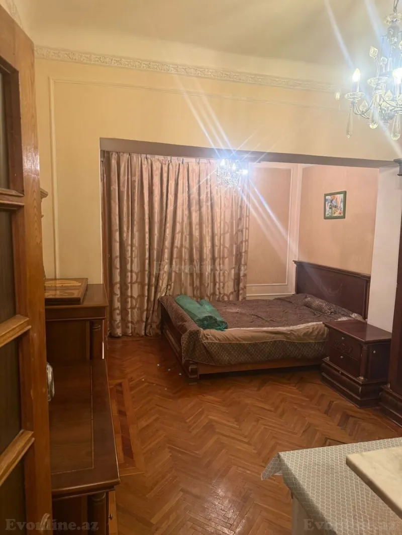 Kirayə verilir 3 otaqlı Mənzil Köhnə tikili 85 m² Nəsimi r. - şəkil 5