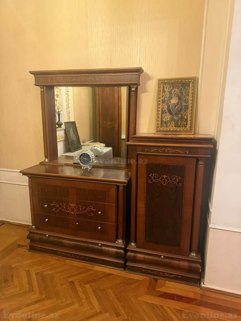 Kirayə verilir 3 otaqlı Mənzil Köhnə tikili 85 m² Nəsimi r. - şəkil 6