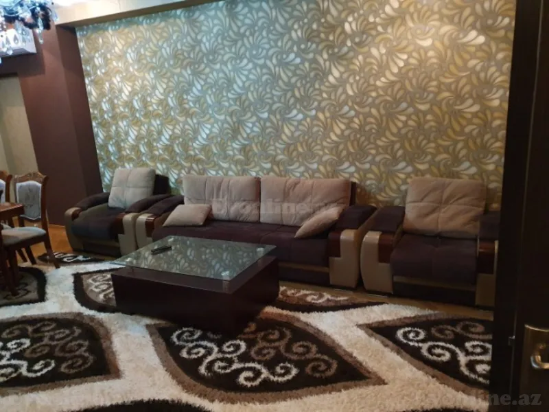 Kirayə verilir 3 otaqlı Mənzil Yeni tikili 130 m² İnşaatçılar m. - şəkil 2