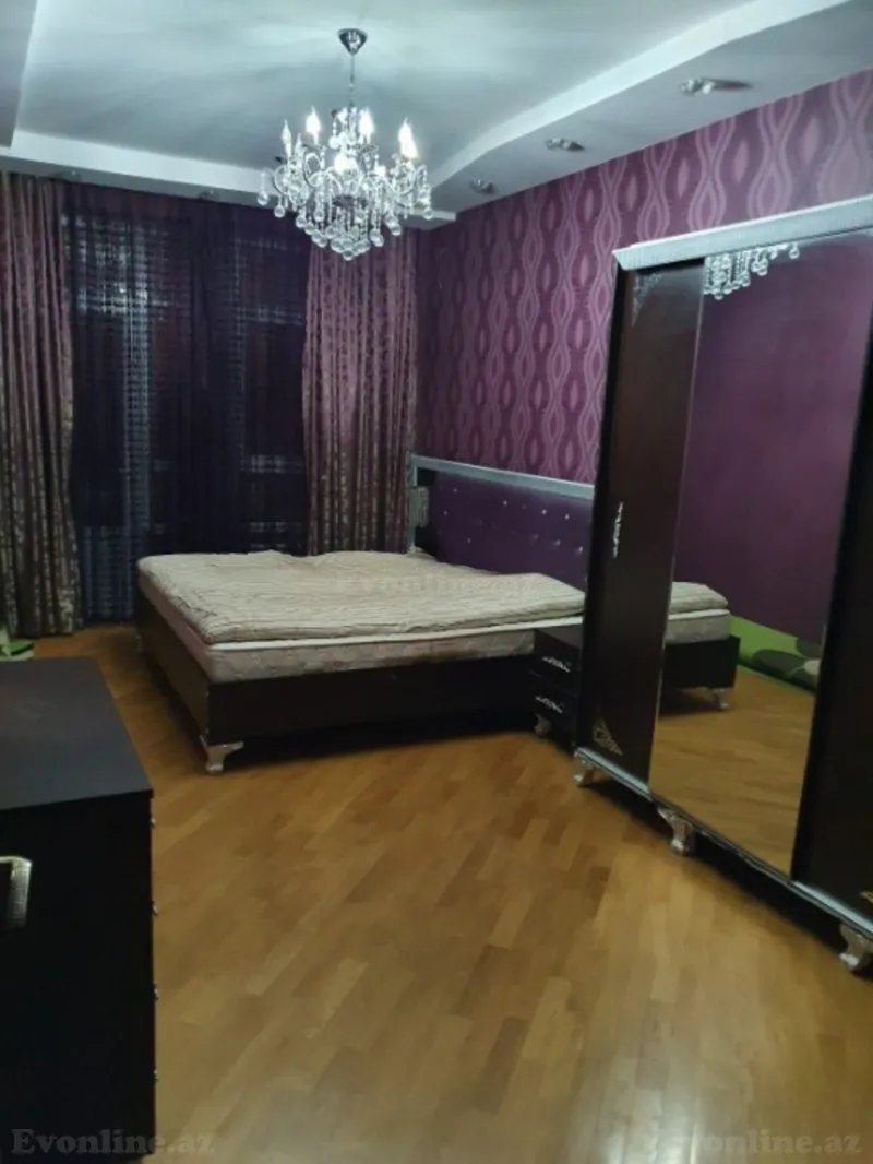 Kirayə verilir 3 otaqlı Mənzil Yeni tikili 130 m² İnşaatçılar m. - şəkil 4