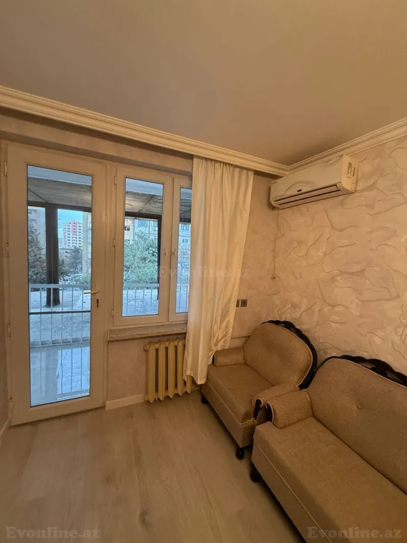 Kirayə verilir 2 otaqlı Mənzil Köhnə tikili 60 m² İnşaatçılar m. - şəkil 6