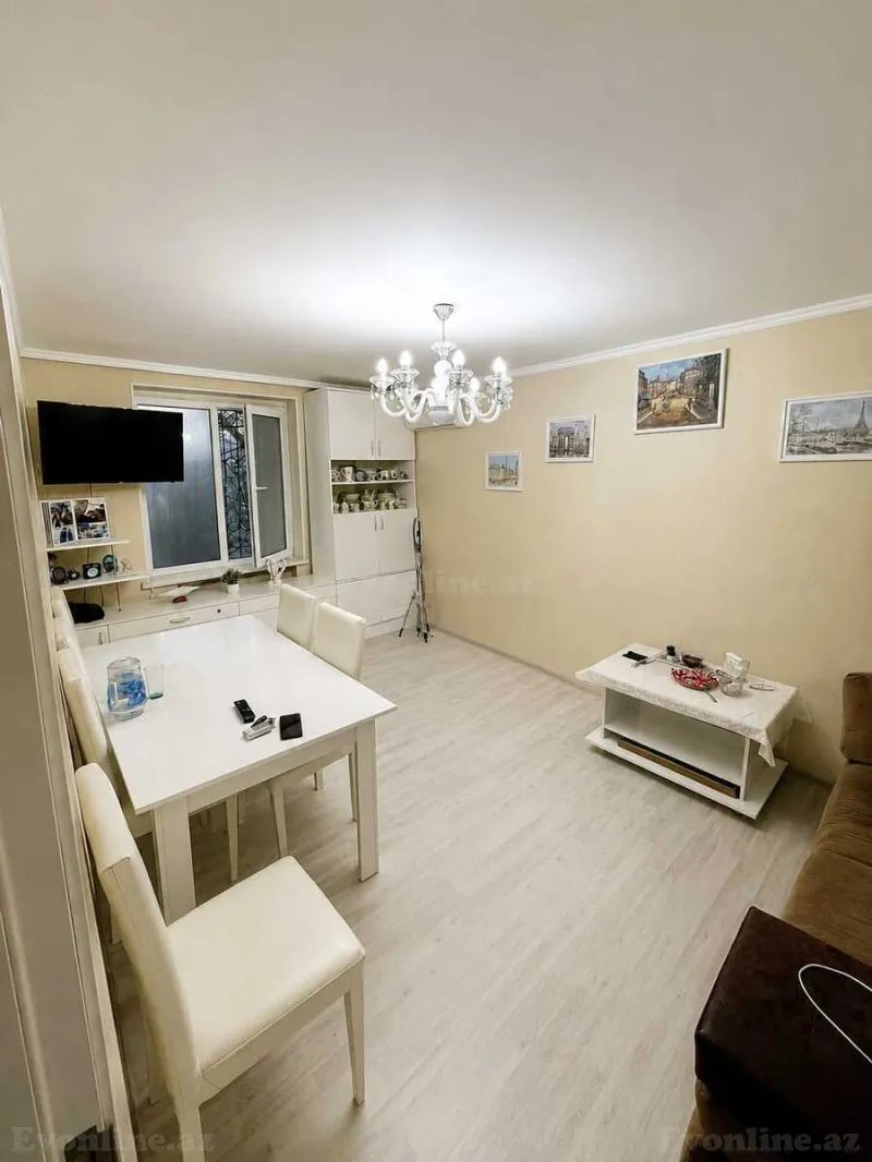 2 otaqlı Mənzil 45 m² Nərimanov r. Satılır