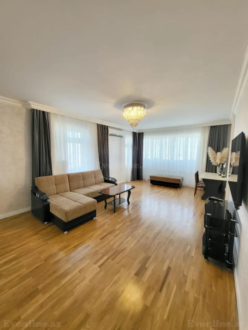 Kirayə verilir 3 otaqlı Mənzil Yeni tikili 90 m² Yasamal r. - şəkil 2