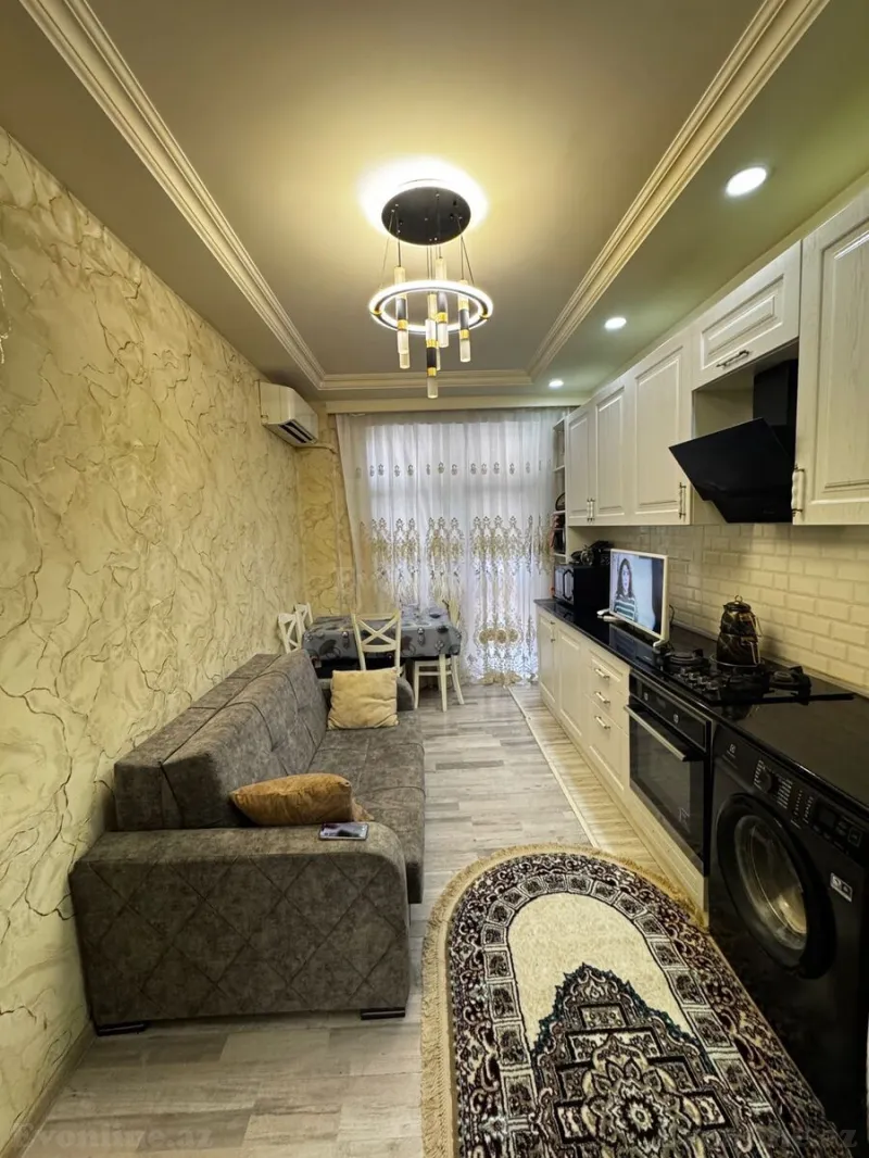 Satılır 1 otaqlı Mənzil Yeni tikili 52 m² Masazır - şəkil 2