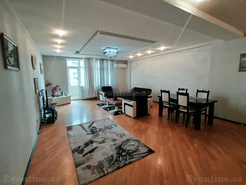 3 otaqlı Mənzil 130 m² Nəsimi r. Kirayə verilir