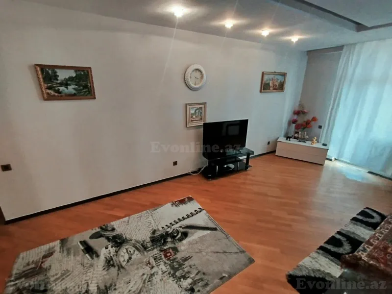 Kirayə verilir 3 otaqlı Mənzil Yeni tikili 130 m² Nəsimi r. - şəkil 3