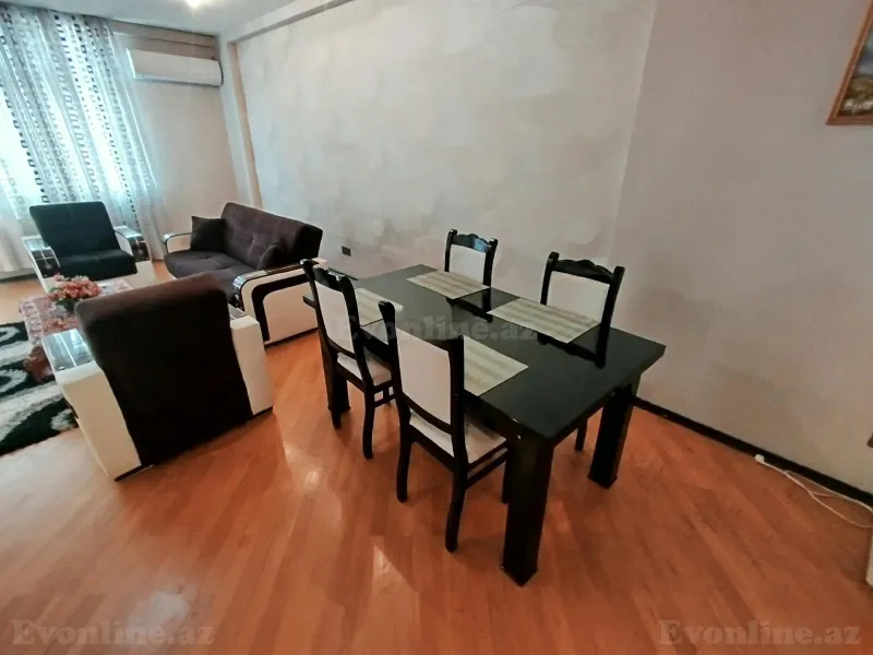 Kirayə verilir 3 otaqlı Mənzil Yeni tikili 130 m² Nəsimi r. - şəkil 5