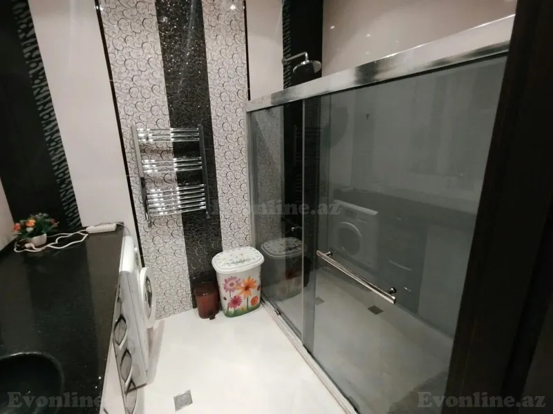 Kirayə verilir 3 otaqlı Mənzil Yeni tikili 130 m² Nəsimi r. - şəkil 9