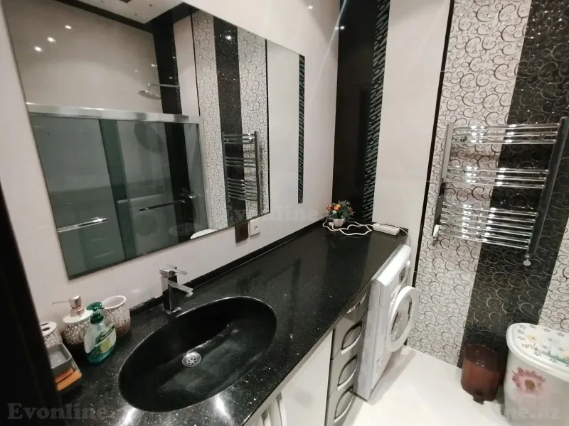 Kirayə verilir 3 otaqlı Mənzil Yeni tikili 130 m² Nəsimi r. - şəkil 10
