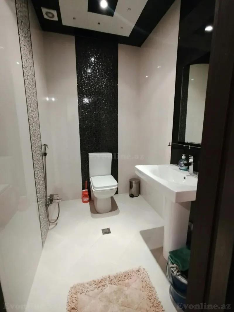 Kirayə verilir 3 otaqlı Mənzil Yeni tikili 130 m² Nəsimi r. - şəkil 12